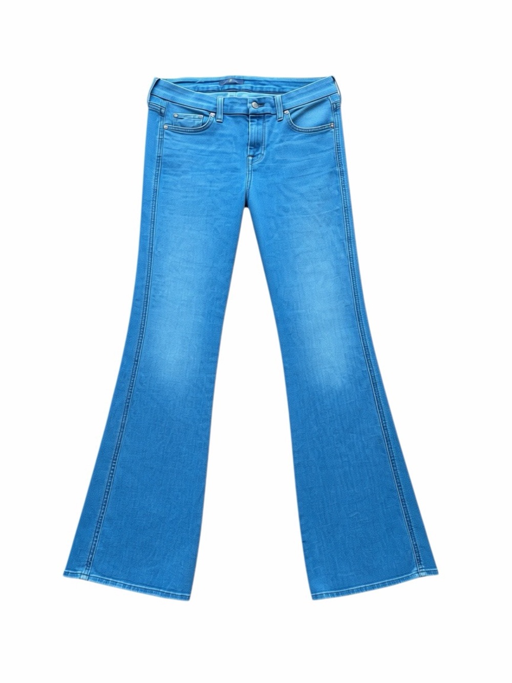 7 For All Mankind Women's Dojo Mid-Rise Flare Jeans Size 30